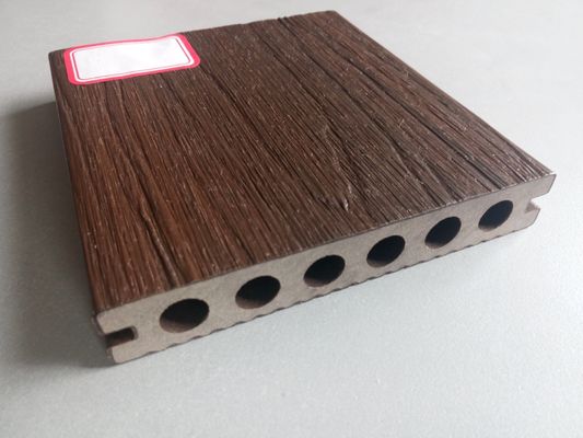 Dischi di rivestimento in legno in plastica composita per portico di patio impermeabili e durevoli