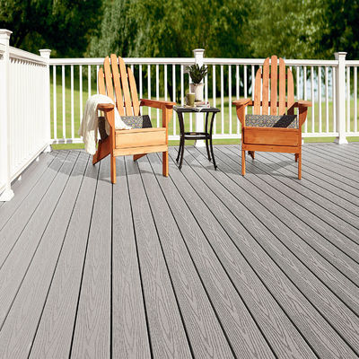 Miglior Piso a Core Massello WPC Patio in PVC Legno 3D liscio in intaglio di pavimento composito esterno
