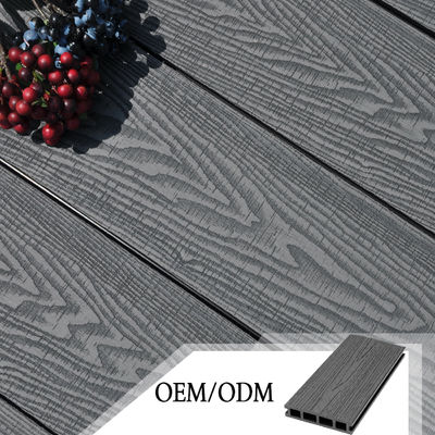 Miglior Piso a Core Massello WPC Patio in PVC Legno 3D liscio in intaglio di pavimento composito esterno