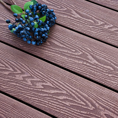 Miglior Piso a Core Massello WPC Patio in PVC Legno 3D liscio in intaglio di pavimento composito esterno