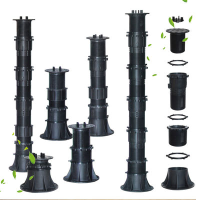 Altezza di base del piedistallo in plastica regolabile 75-1360 mm per accessori per pavimenti