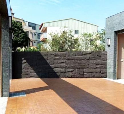 Il pannello murario in pietra Pu è la scelta ideale per il design interno ed esterno personalizzato