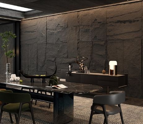 Il pannello murario in pietra Pu è la scelta ideale per il design interno ed esterno personalizzato