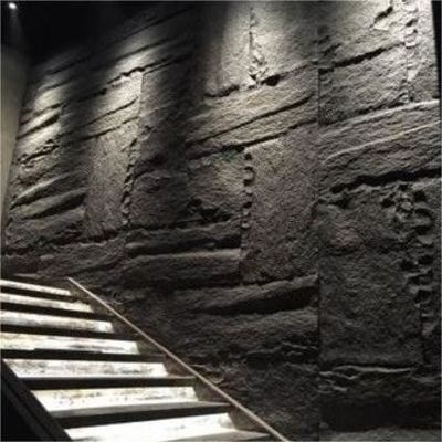 Moderno stile pannelli di parete in pietra leggera PU pannelli di finitura in pietra finta per decorazioni murali