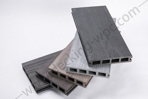 IPE 3D Deep Embossed Composite WPC Decking per pavimenti compositi