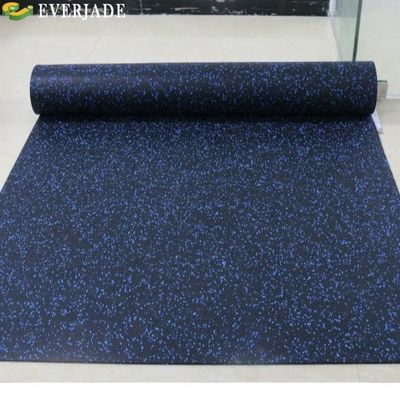 Granuli di gomma per palestra di alta densità da 20 mm Piastrelle per pavimenti di palestra per granuli unisex