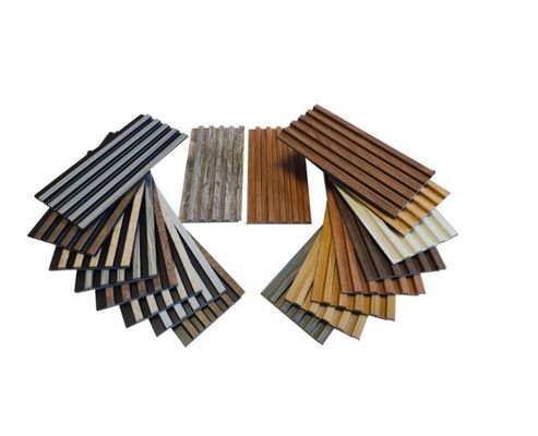 Pannelli 3D In legno di plastica composita WPC PVC pannello da parete per decorazioni murali interne domestiche