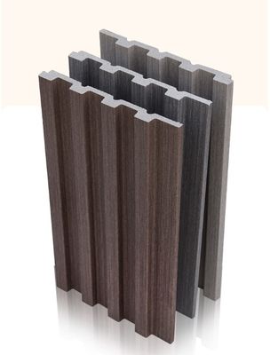 Pannelli 3D In legno di plastica composita WPC PVC pannello da parete per decorazioni murali interne domestiche