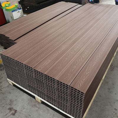 Pvc bullnose teak 2x4 3d Liquidatori di legname Legno Plastico composito Decking 100%pvc 22mm CE