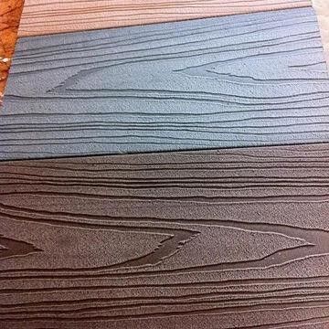 Disegno tradizionale Waterproof Fire Resistant WPC Decking Board con kit di angolo
