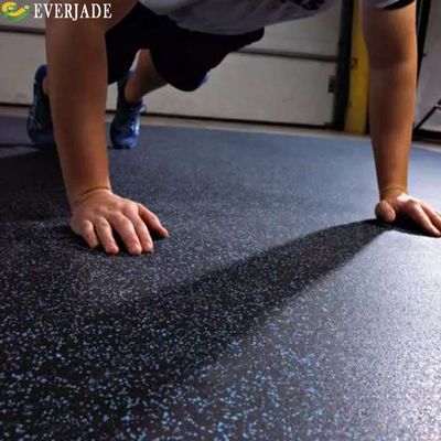 85% SBR Granuli 15%EPDM Granuli Eva Gym Carpet Plank per garage/sottopiani in gomma