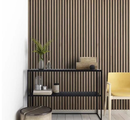Studio Piano Room Pannello decorativo in legno con certificazione E0 Eco-Friendly