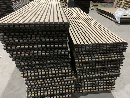 Studio ufficio insonorizzazione pannello acustico per pareti con materiale in fibra di poliestere MDF PET