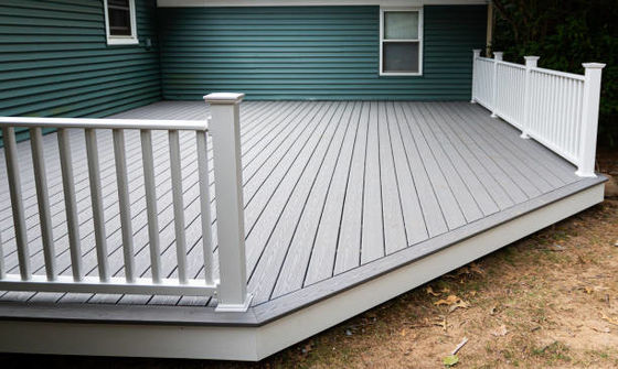 OEM WPC riciclabile 3D Decking in rilievo per il giardino sostenibile