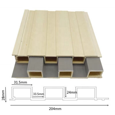 Dimensioni personalizzate PWC pannelli di parete lamiera di plastica di PVC Efecto Madera per SPC pannello di parete