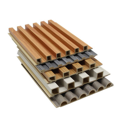 Pannelli di rivestimento in legno colorato 3D onde geometriche rivestimento di parete in PVC per sfondo TV