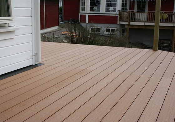 Pavimento esterno impermeabile Patio Decking Pavimento esterno in legno di plastica composita