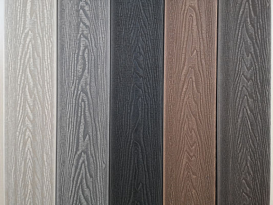 10,3%-1,4% Densità Quick Deck In legno composito in piastrelle esterne in Icelandic Smoke White