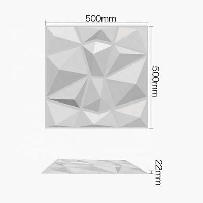 2023 Pannello a parete in PVC 3D ad alto lucido per il lusso del soggiorno TV sfondo a Direct