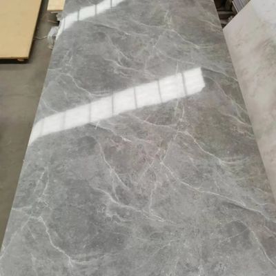 Stampa 3D su misura in nero PVC Marmo Lastra UV per l'arte moderna Pannelli per la decorazione delle pareti Interni